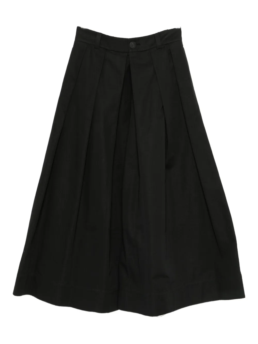 SOH pleated pants - ブラック SOH pleated pants - ブラック