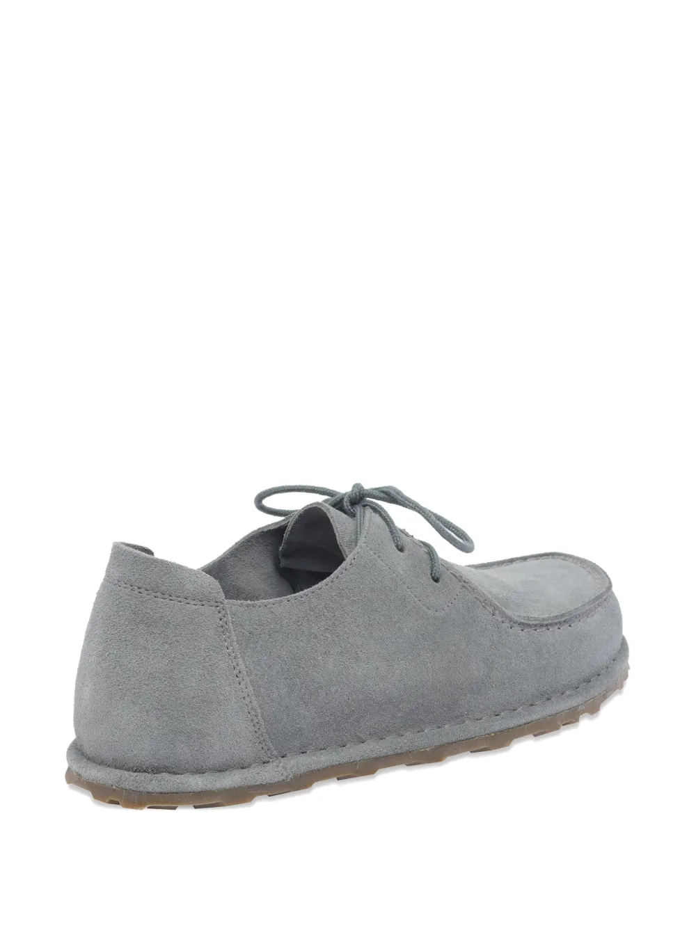Birkenstock Leren veterlaarzen Grijs