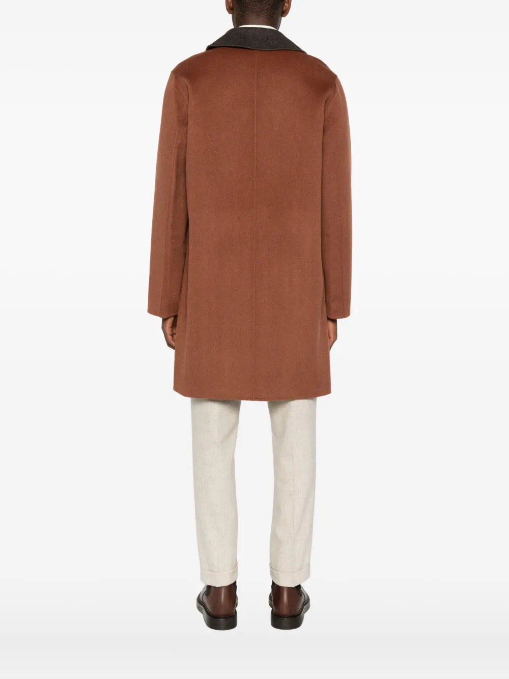 ALICIA AUDREY Wollen jas Bruin