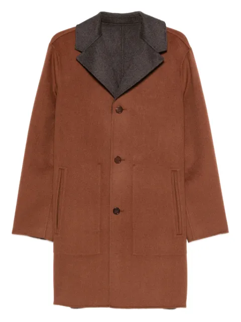ALICIA AUDREY button-fastening coat
