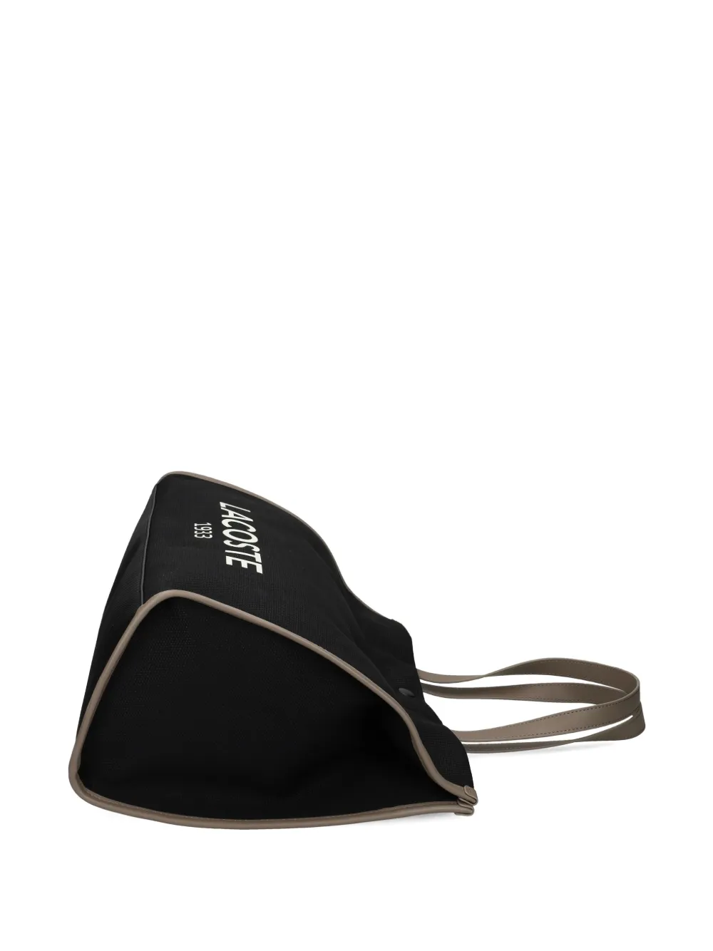 Lacoste Grote Heritage shopper - Zwart