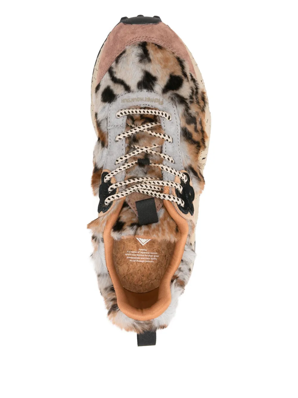 FLOWER MOUNTAIN Kotetsu sneakers Grijs