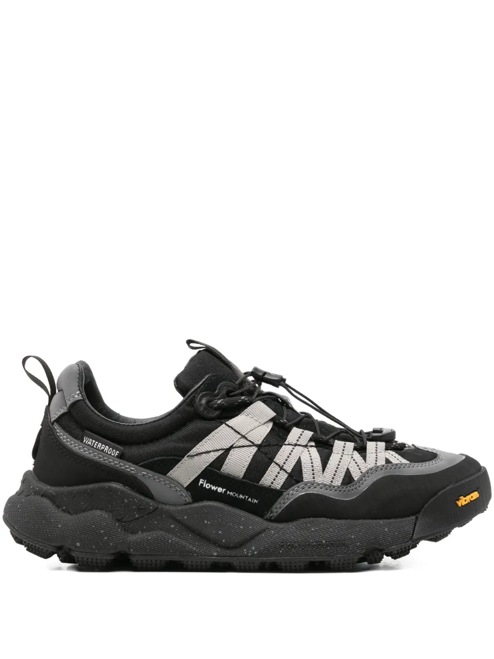 FLOWER MOUNTAIN slip-on waterproof sneakers - ブラック FLOWER MOUNTAIN slip-on waterproof sneakers - ブラック