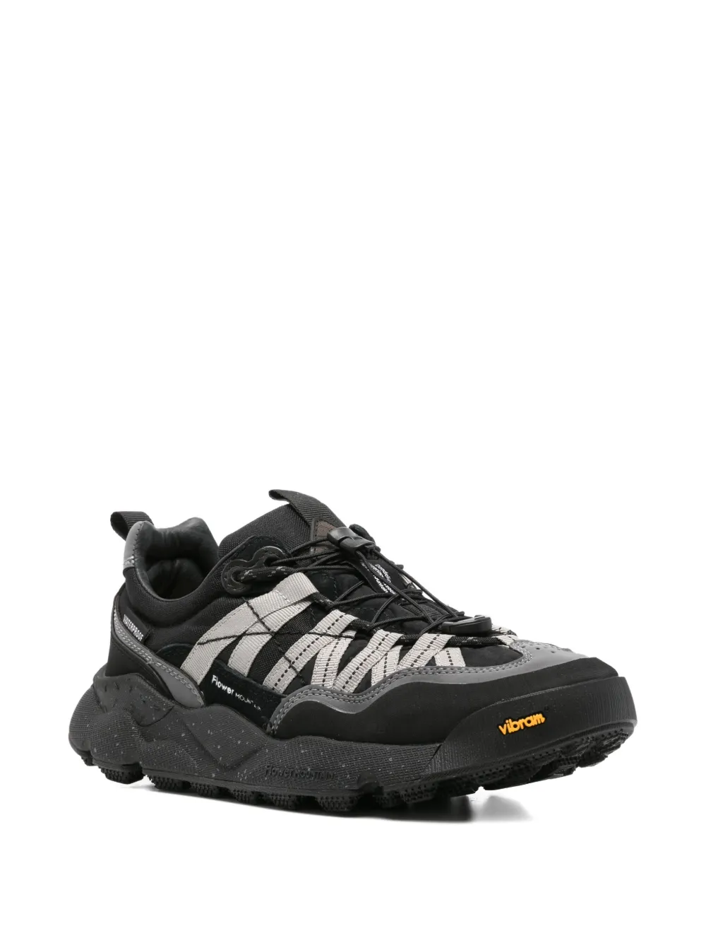 FLOWER MOUNTAIN Waterproof slip-on sneakers Zwart