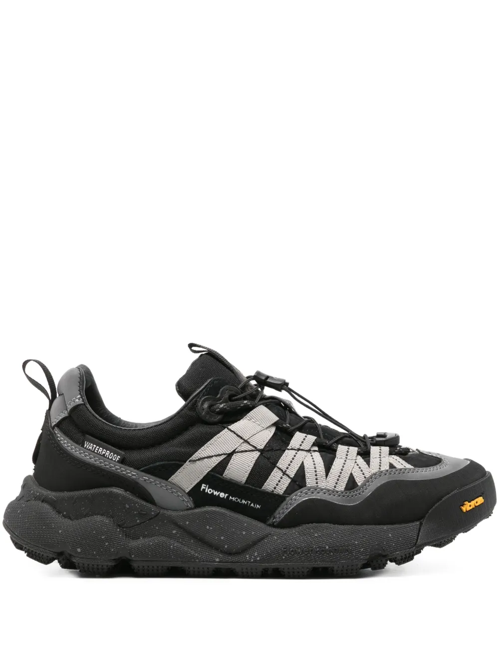 FLOWER MOUNTAIN Waterproof slip-on sneakers Zwart