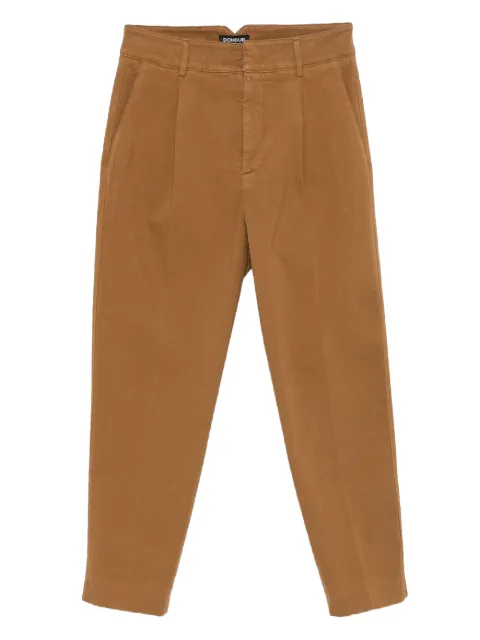 DONDUP pleated straight-leg trousers