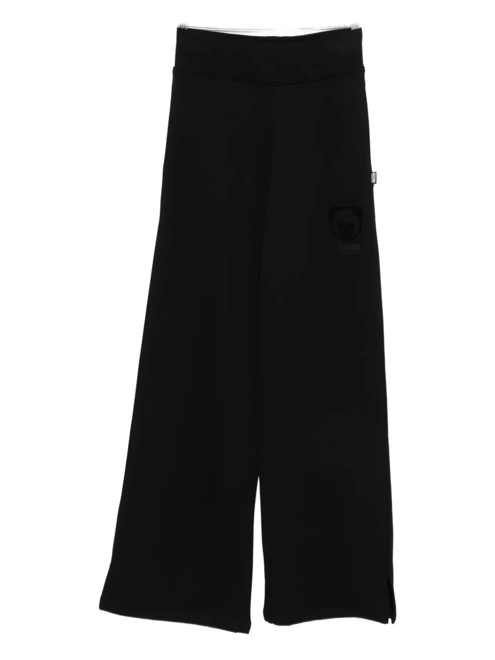 Moschino teddy-logo pants - ブラック Moschino teddy-logo pants - ブラック