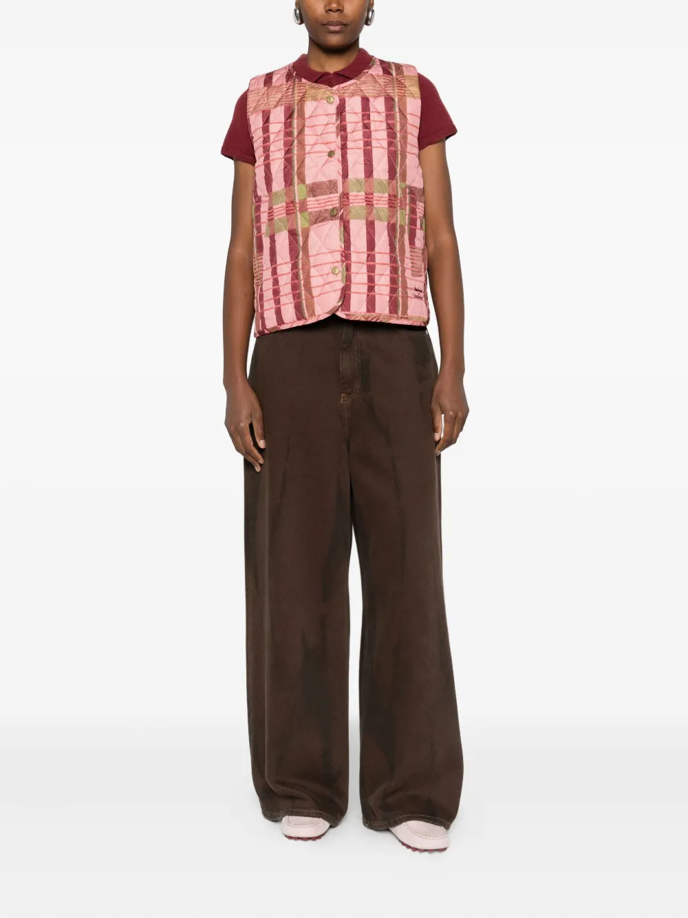 Barbour striped gilet | Waistcoats & Gilets | Image 2