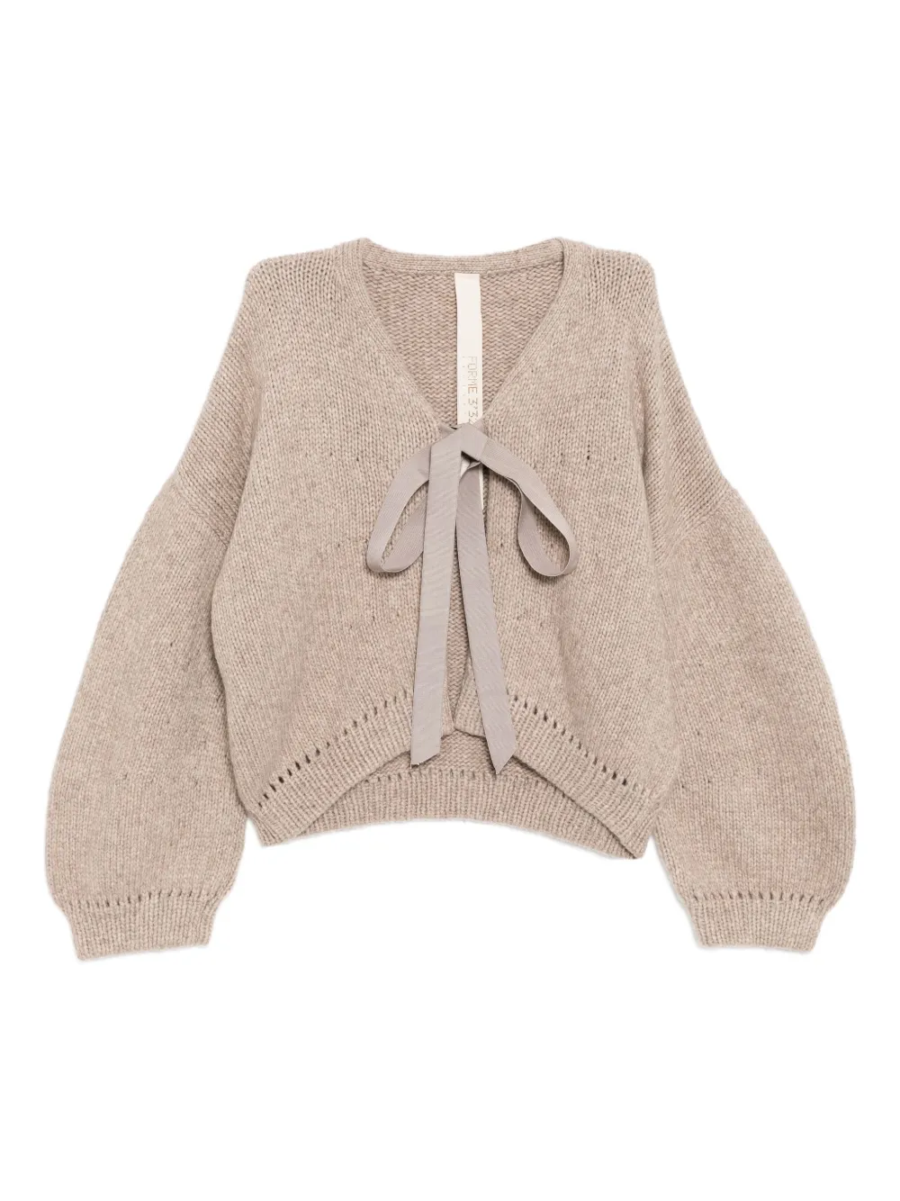 Forme D'expression rounded cardigan | Neutrals | Image 1