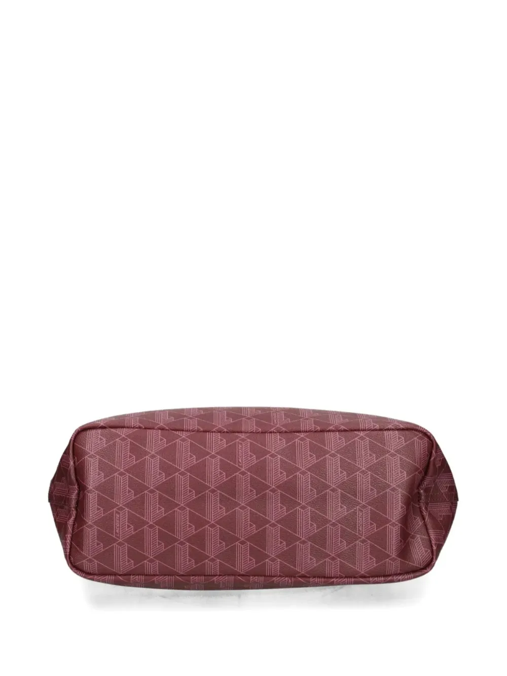 Lacoste Shopper met reliëf Rood