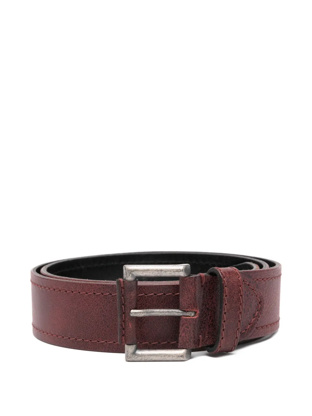 Romeo Gigli Pre-Owned 1990s textured belt | Red | Image 1