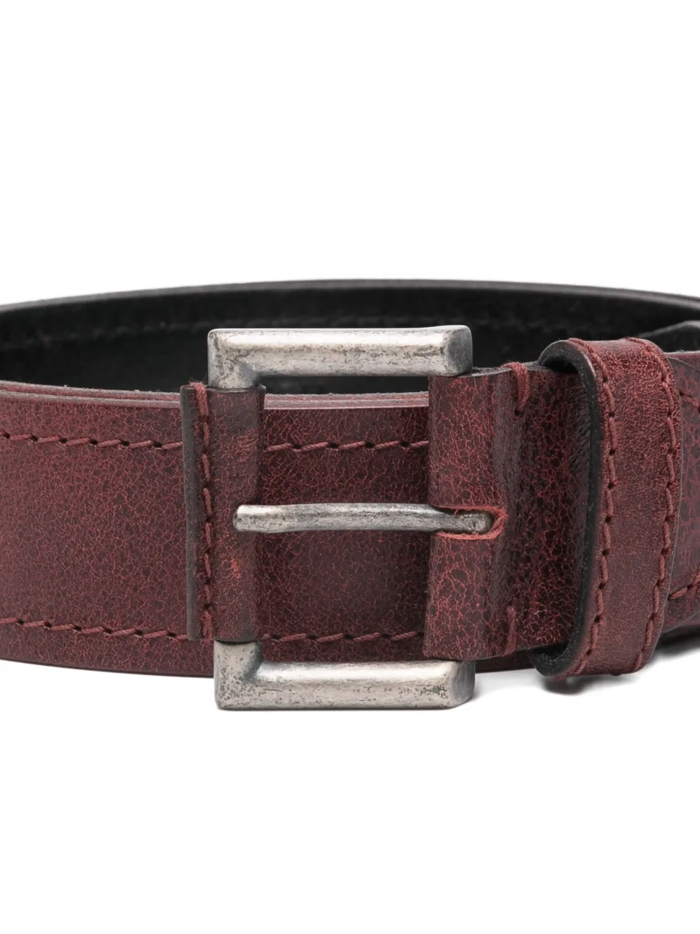  Romeo Gigli Pre-owned 1990s Textured Belt 