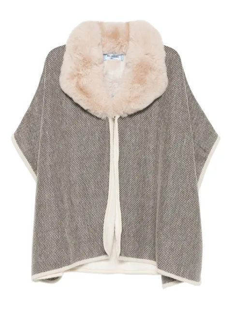 Blugirl capa con cuello texturizado