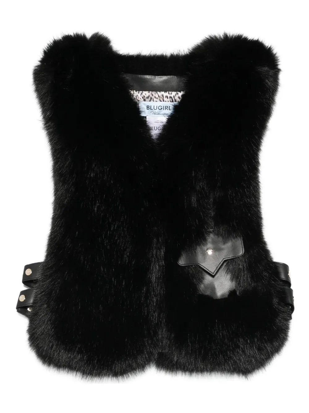Blugirl chaleco con cuello en V | negro | Image 1