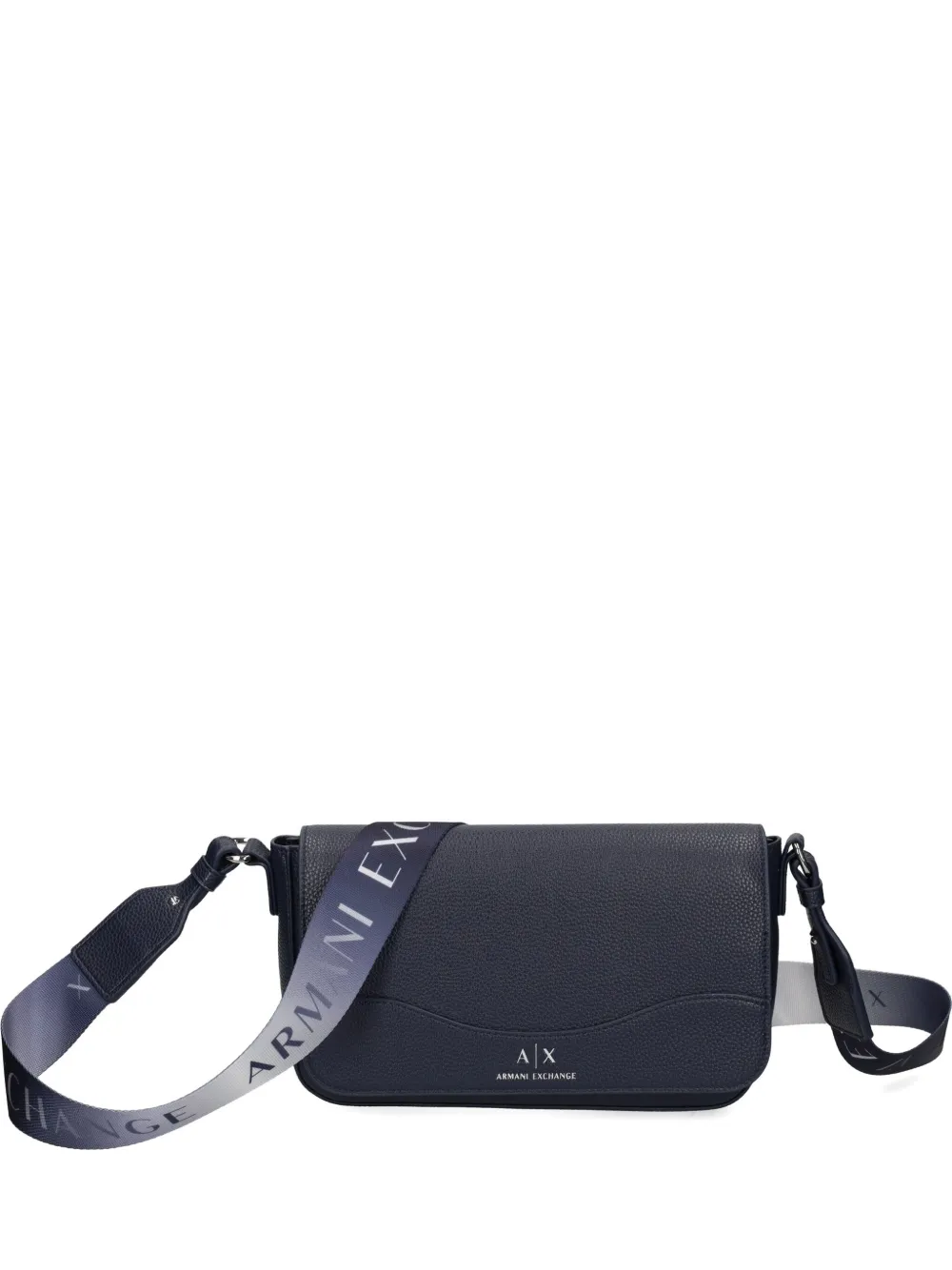 Armani Exchange logo-print cross body - ブルー Armani Exchange logo-print cross body - ブルー