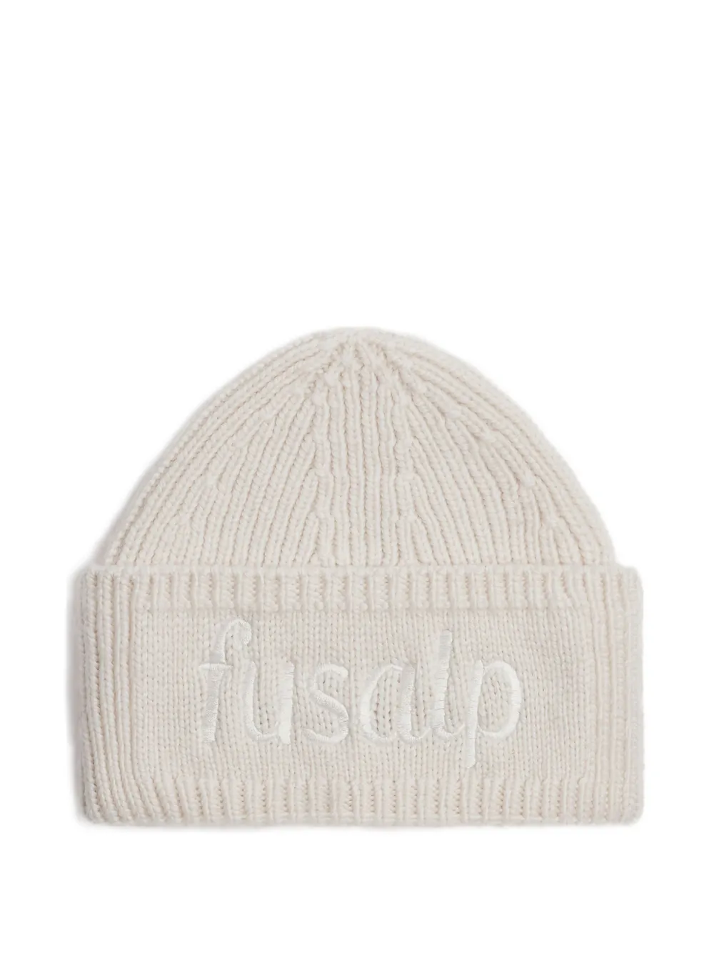 Fusalp Ribbed-knit Beanie In White