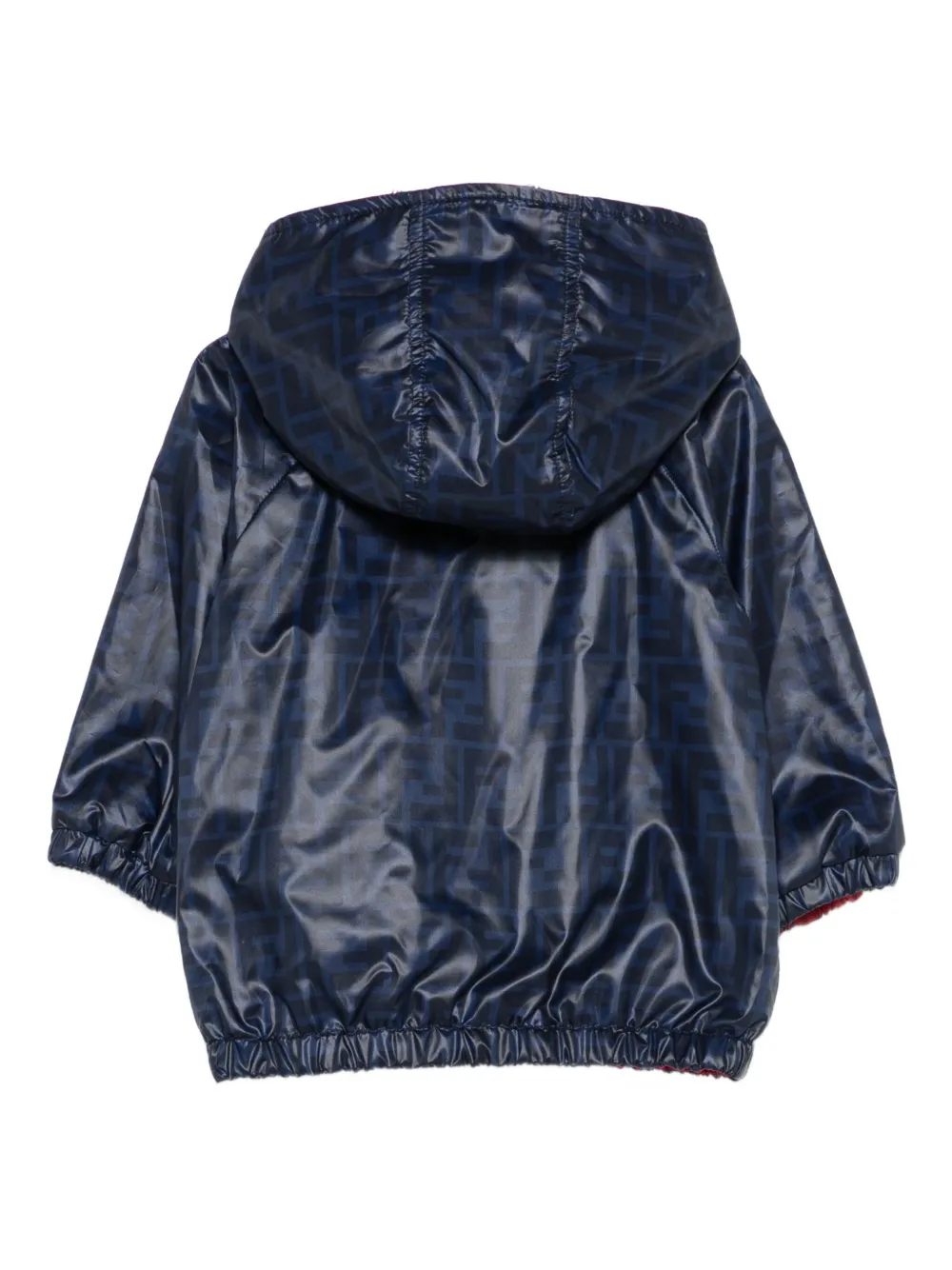 Fendi Kids chamarra con capucha reversible | Impermeables | Image 2