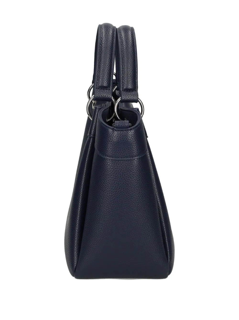 Armani Exchange Medium Top Handle Tote Bag In Black