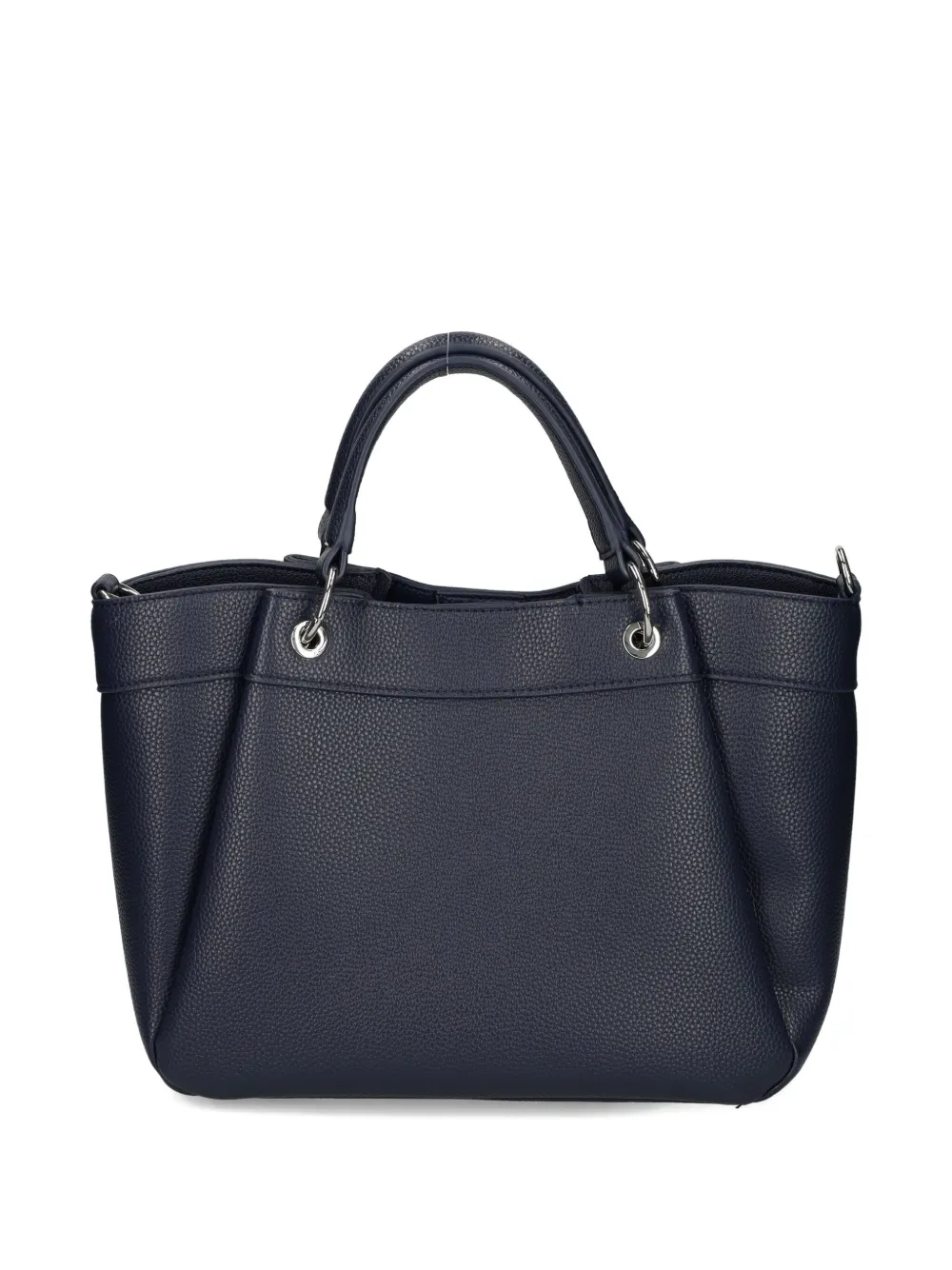 Armani Exchange Medium Top Handle Tote Bag In Black
