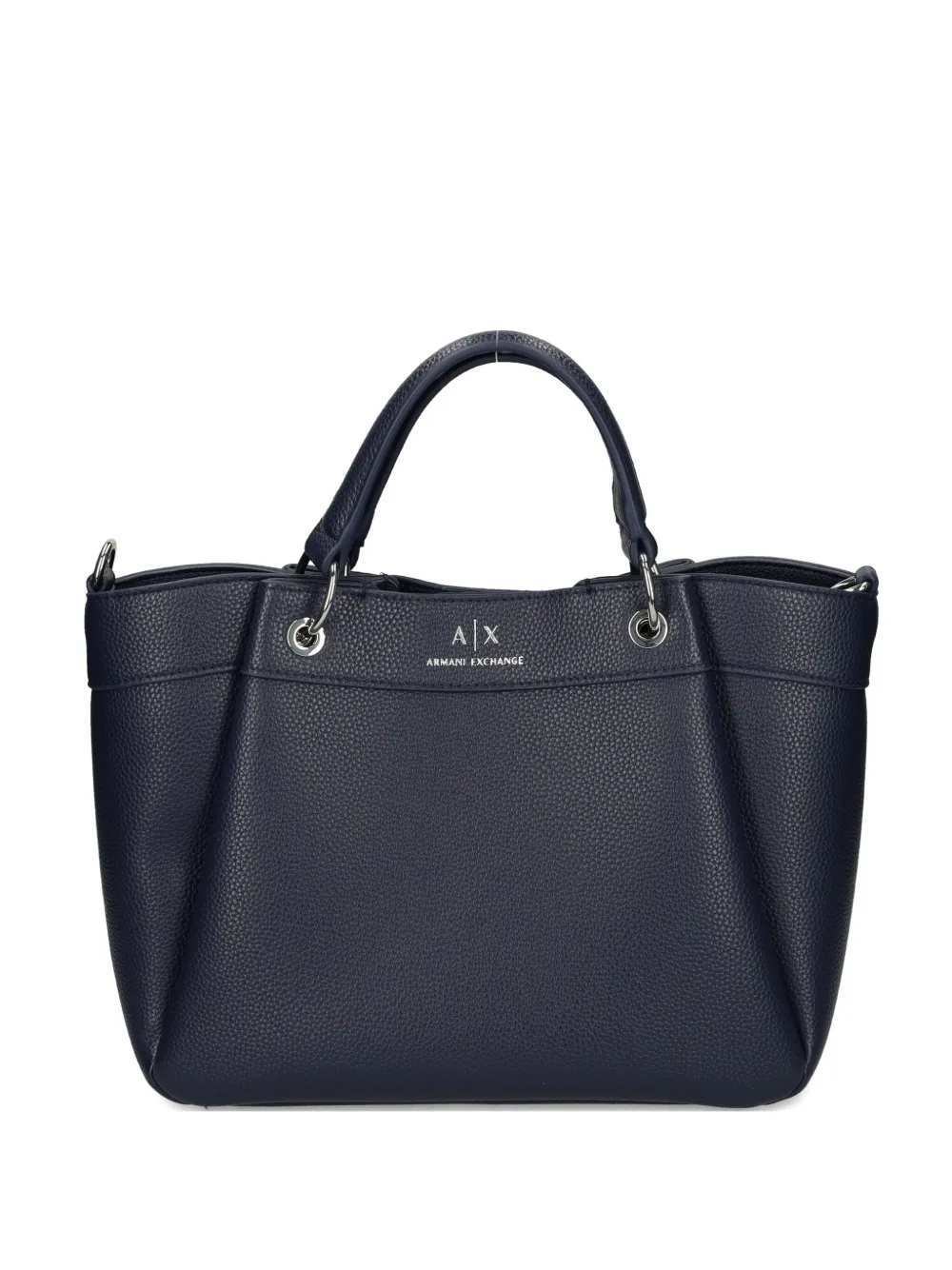 Armani Exchange Medium top handle tote bag - ブルー Armani Exchange Medium top handle tote bag - ブルー