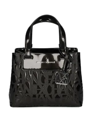 Emporio Armani ロゴ トートバッグ | ブラック | FARFETCH JP