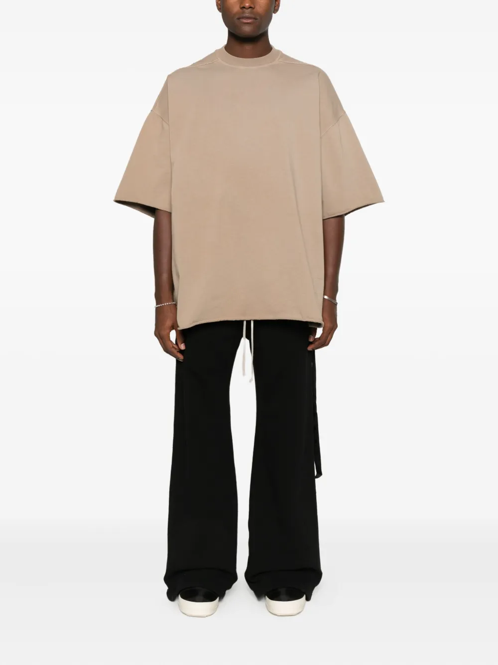 Rick Owens DRKSHDW Pusher broek met trekkoordtaille - Zwart