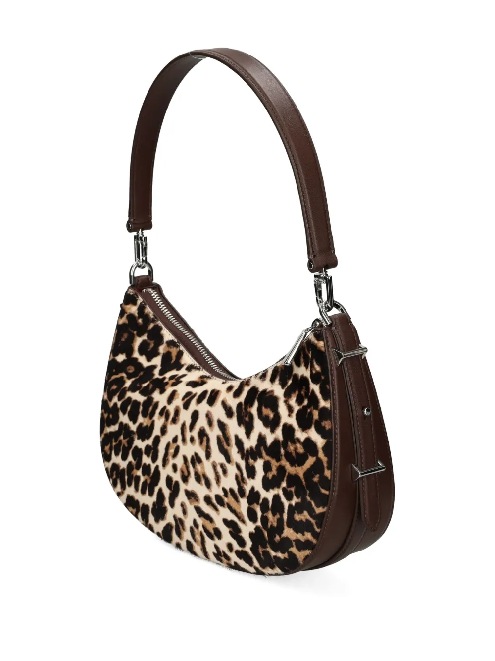 Kate Spade Liv Leopard Print Satchel In Brown