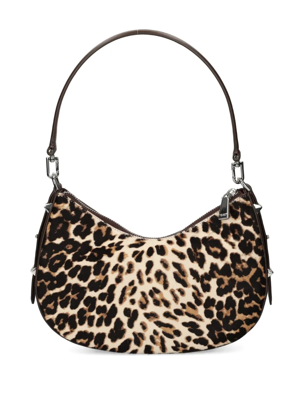 Kate Spade Liv Leopard Print Satchel In Brown
