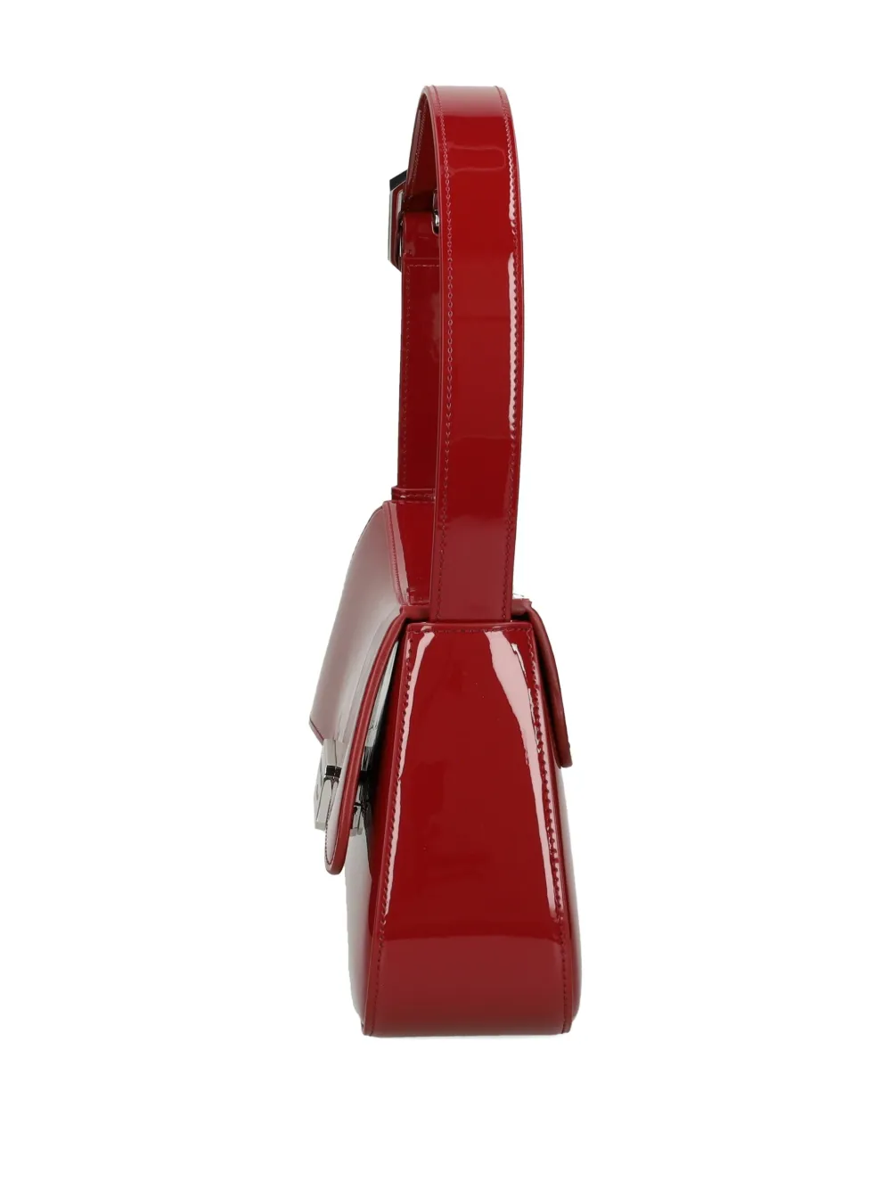 Ea7 Emporio Armani buckle shoulder bag - Rood