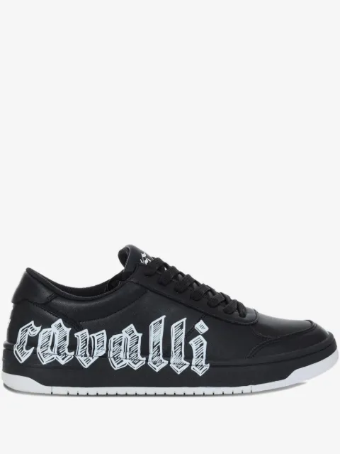 Just Cavalli leather low-top sneakers