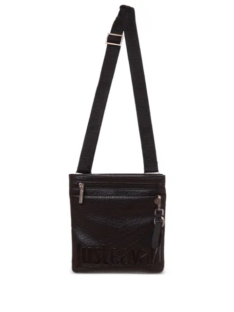 Just Cavalli bolsa de hombro con placa del logo