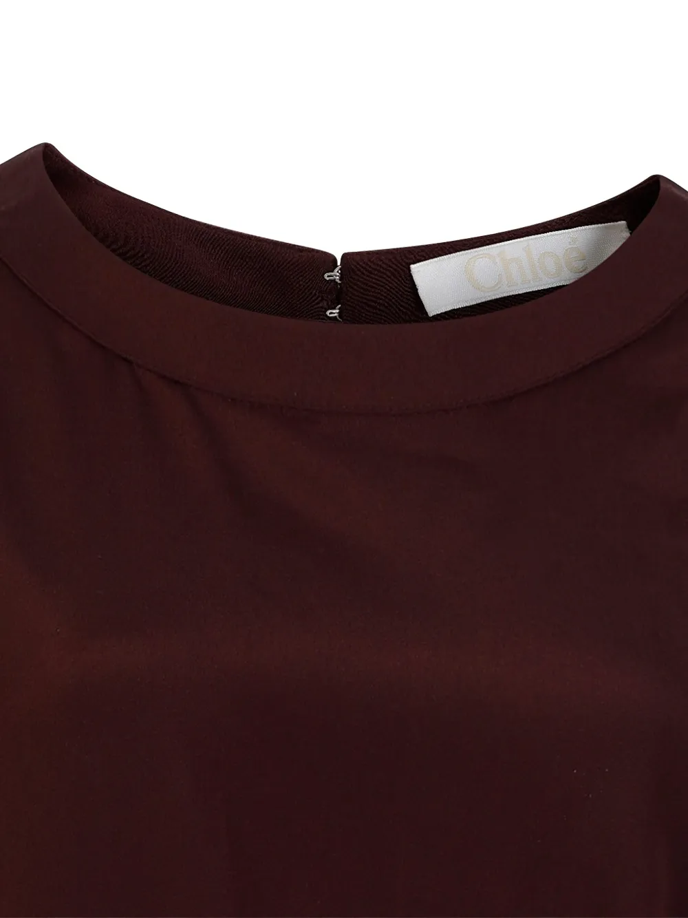  Chloé Flared Midi Dress - Purple 