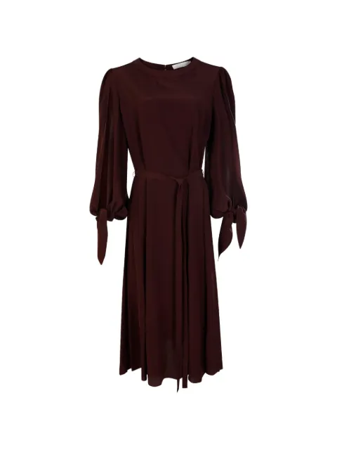 Chloé flared midi dress
