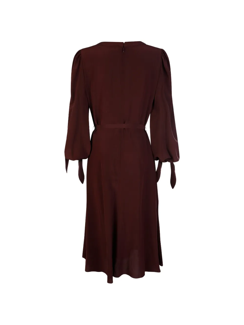  Chloé Flared Midi Dress - Purple 
