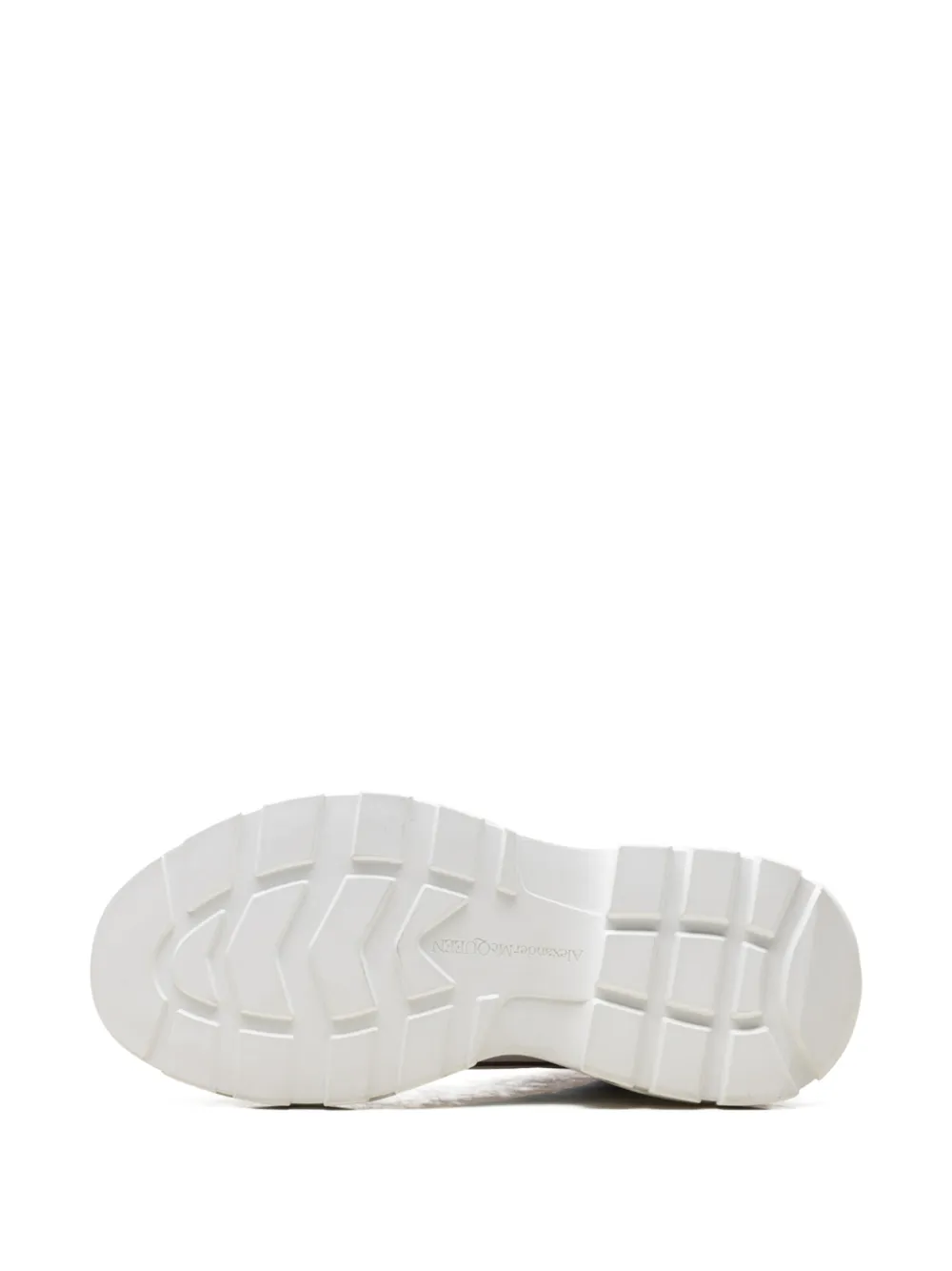 Alexander McQueen Tread Slick high-top sneakers Rood