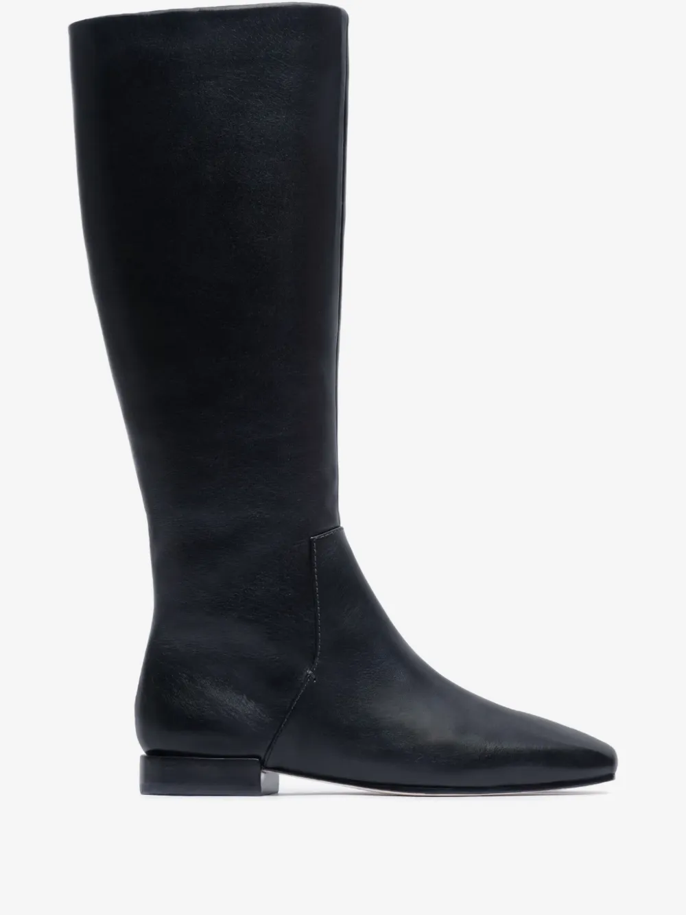 Barnes leather square-toe riding boots