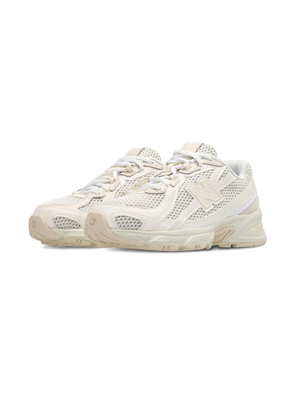 New Balance Kids panelled-design sneakers Beige
