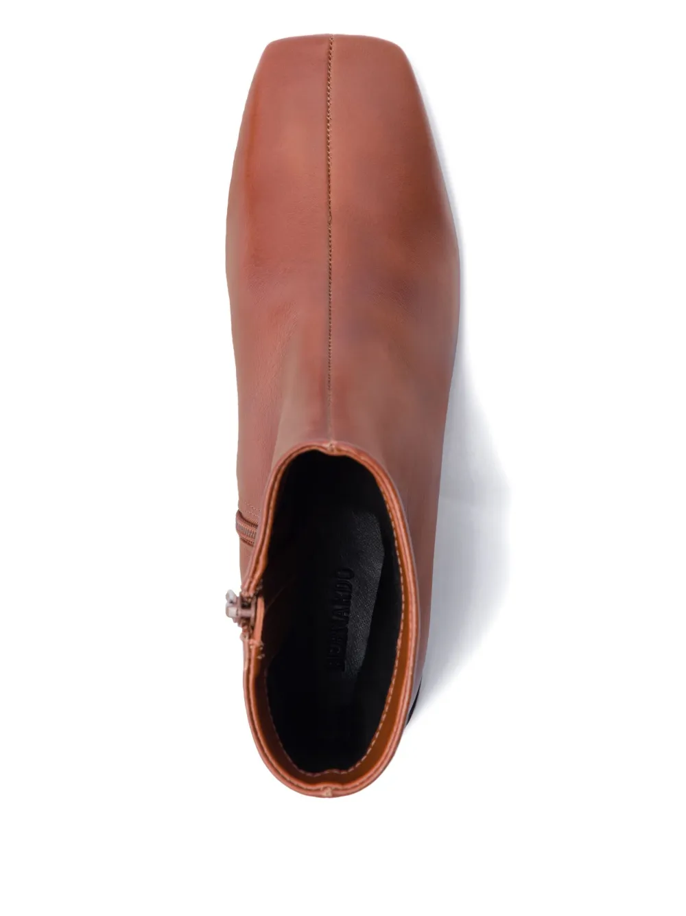  Bernardo Belfast Zip-detail Square-toe Boots - Brown 