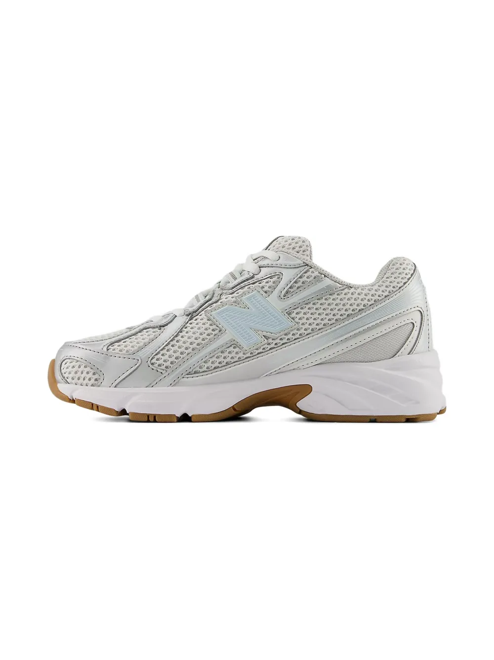 New Balance Kids 740 mesh sneakers Grijs