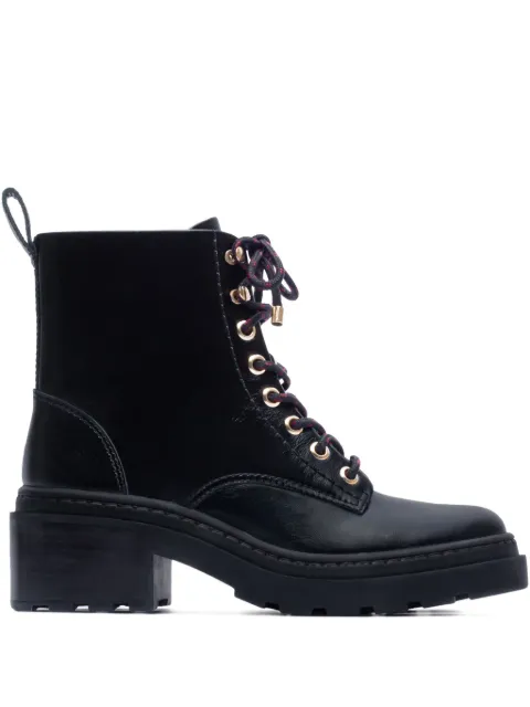 Bernardo 50mm North lace-up lug boots