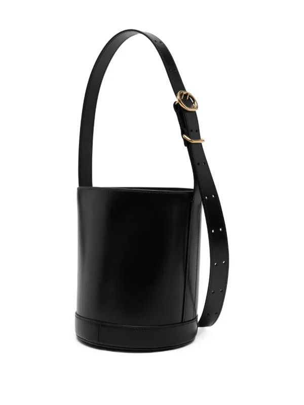 Jil Sander Cannolo バケットバッグ | ブラック | FARFETCH JP