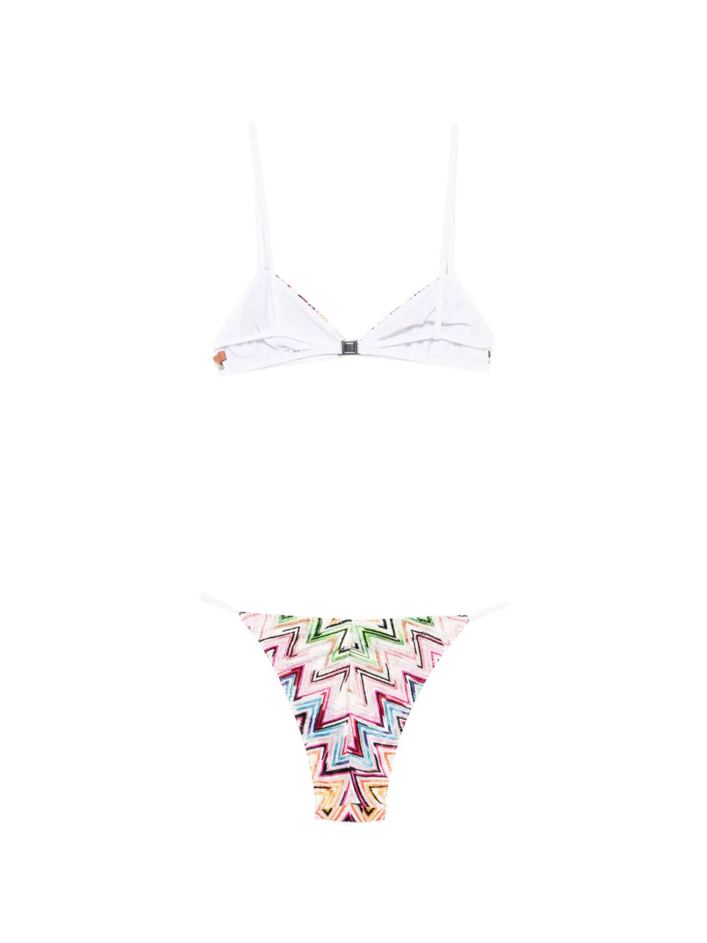  Missoni Zigzag Bikini Set - White 