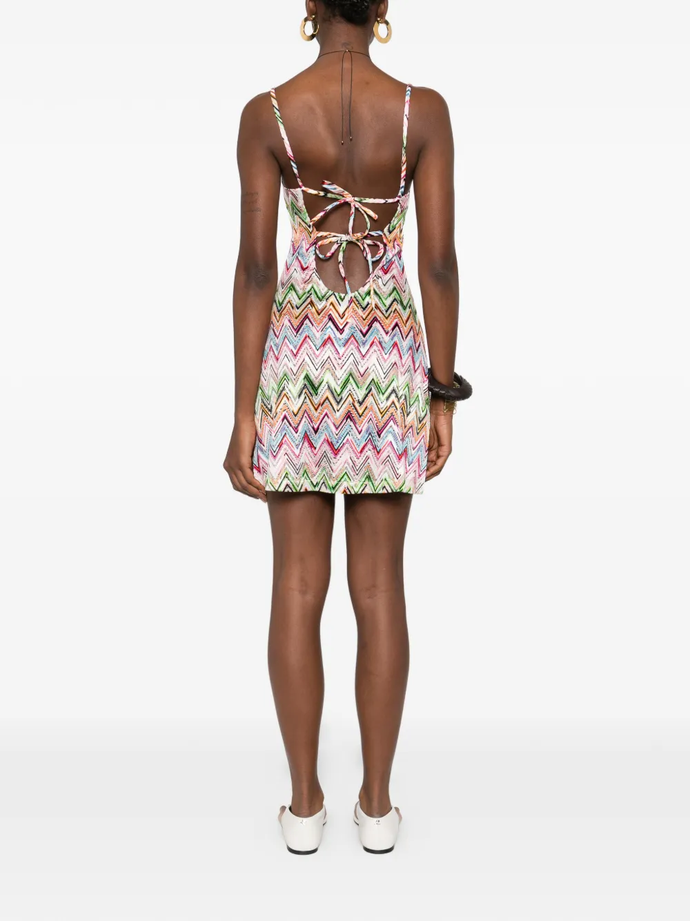 Square-Neck Mini Dress