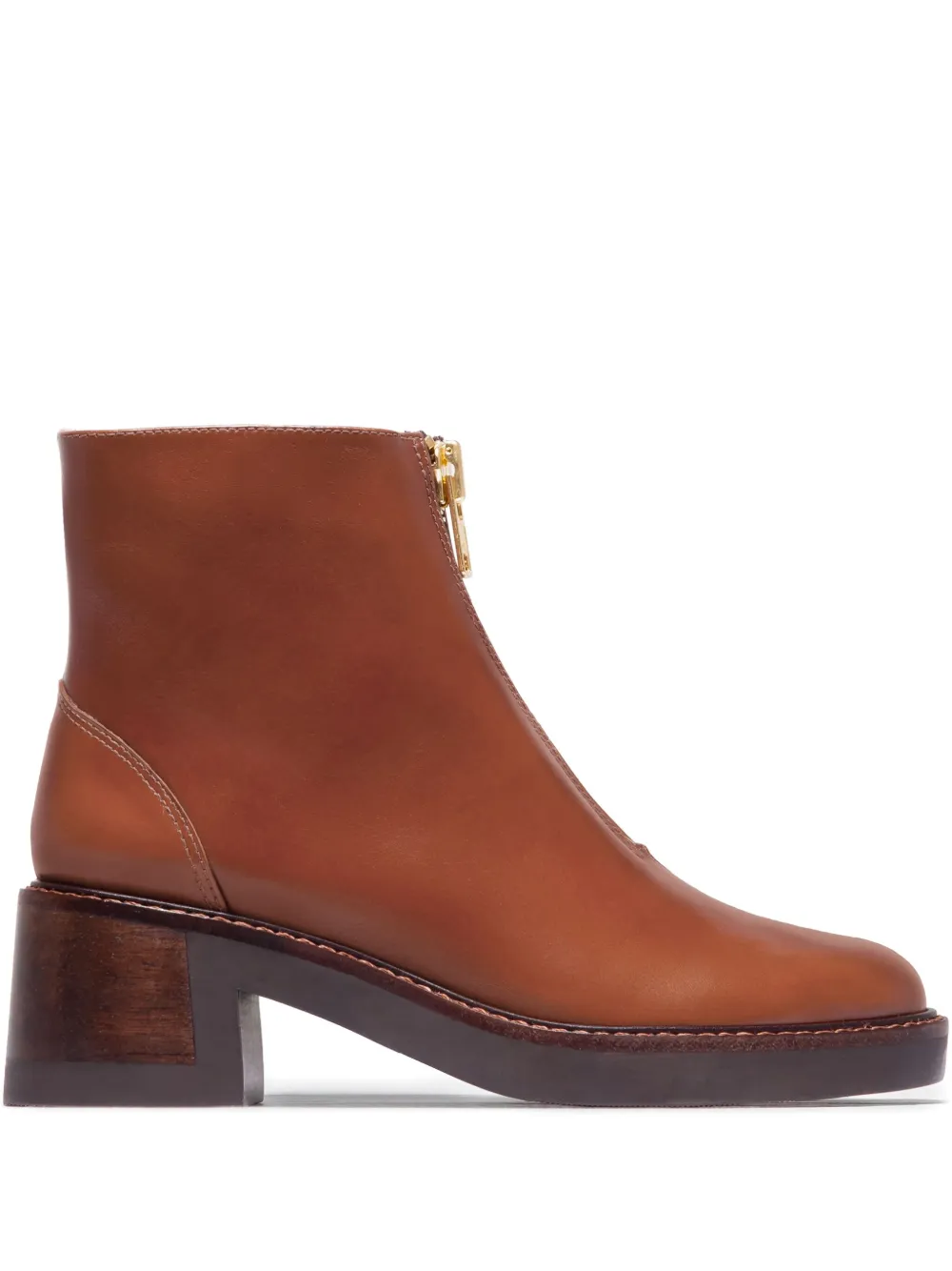 Bernardo botas Tess con tacón de 57mm | marrón | Image 1