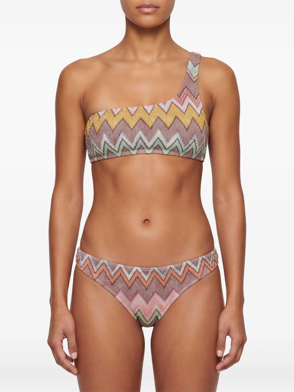 Missoni Asymmetrische bikini Bruin