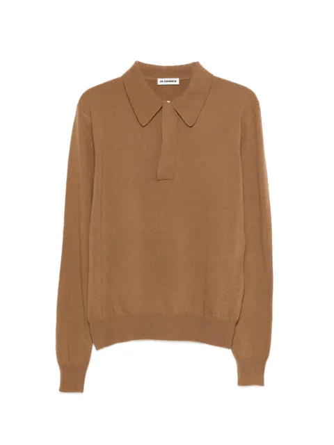 Jil Sander long-sleeve polo shirt