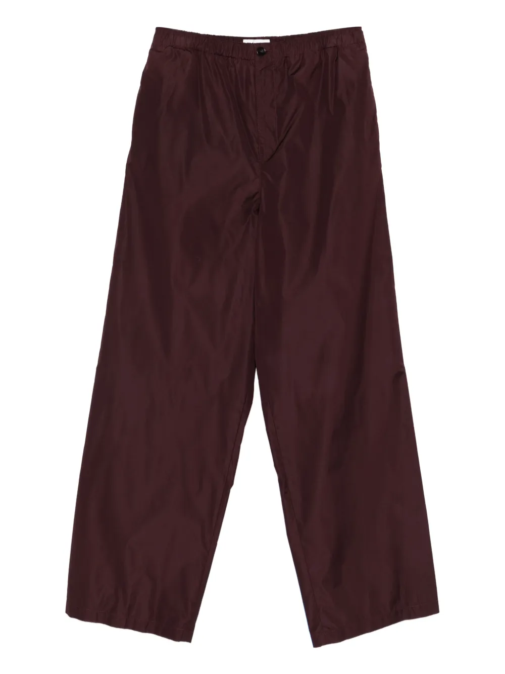 Jil Sander taffeta trousers | Red | Image 1