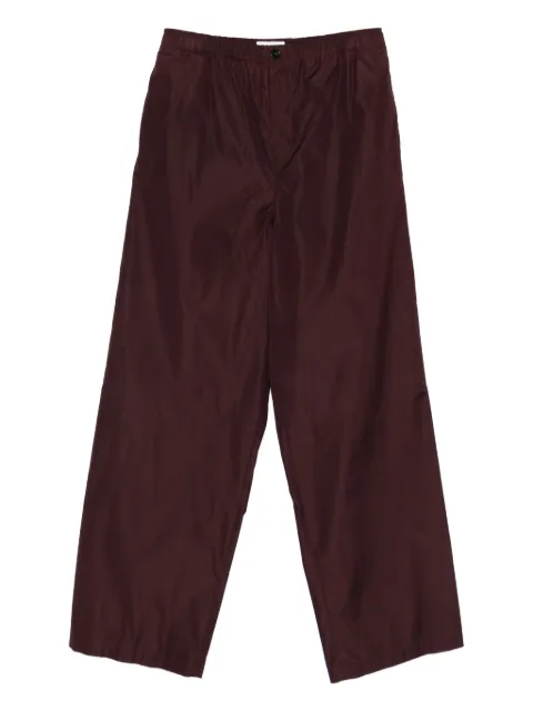 Jil Sander taffeta trousers