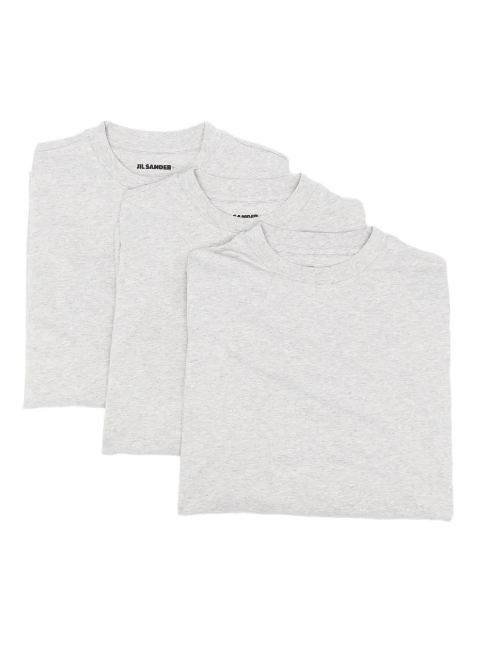 Jil Sander long-sleeve crew-neck T-shirt pack (pack of three) | Grey | Image 1