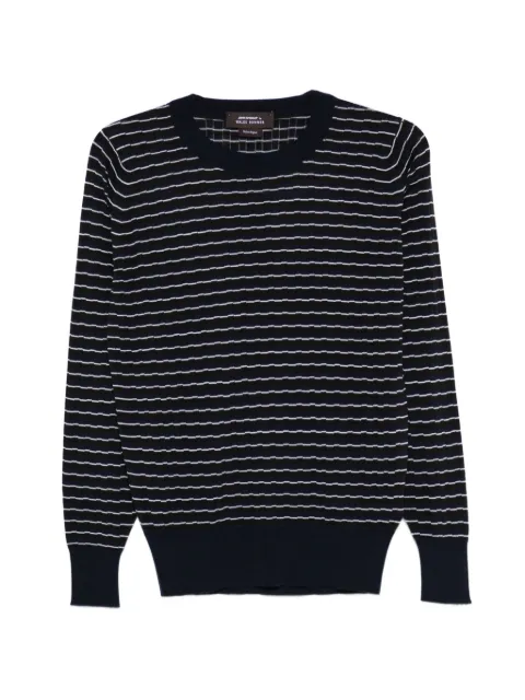 Wales Bonner x John Smedley striped T-shirt